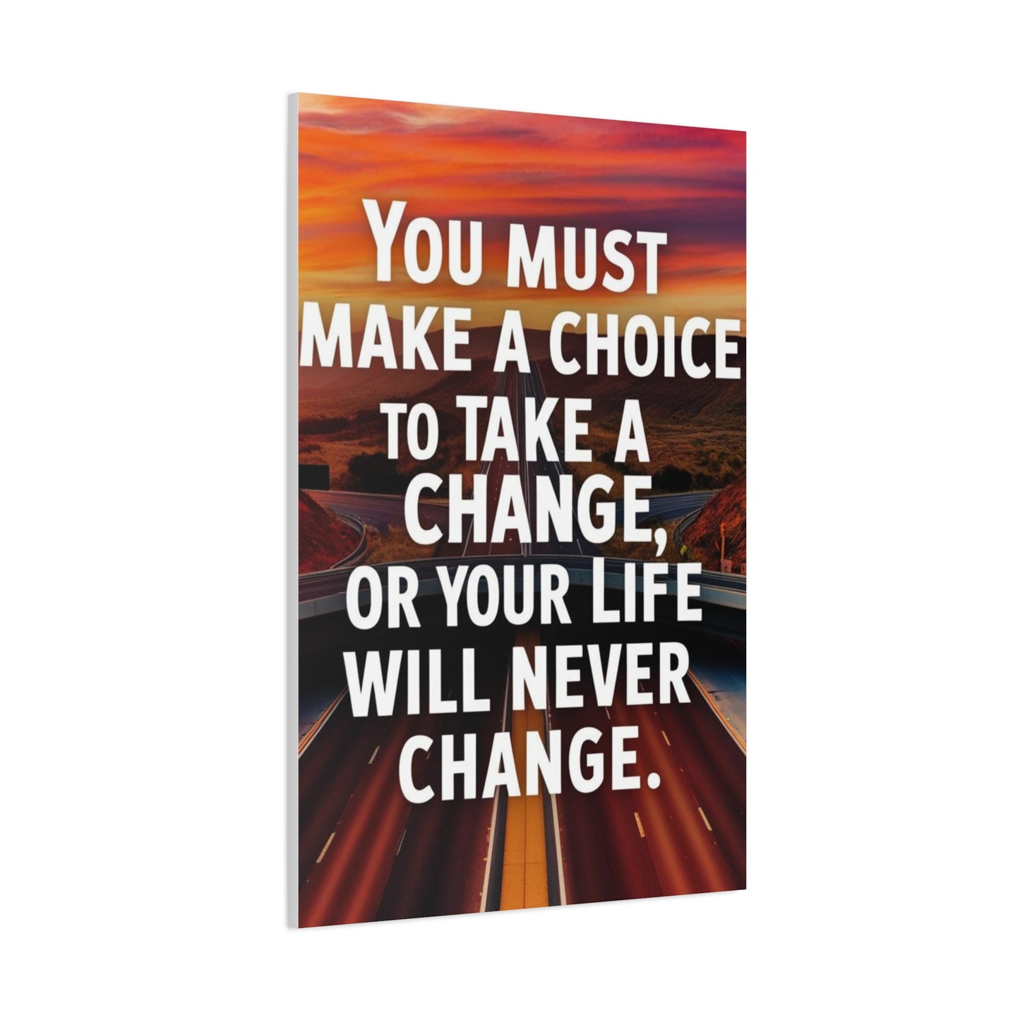 Canvas Inspirational Quote