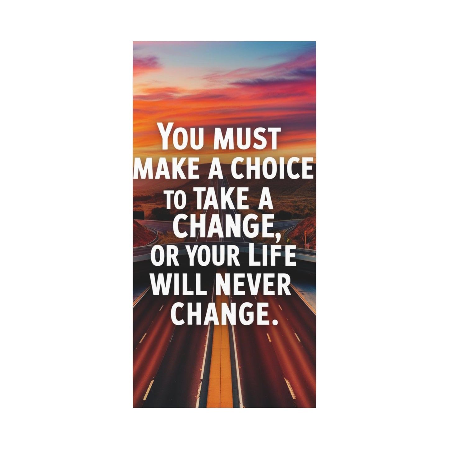 Canvas Inspirational Quote