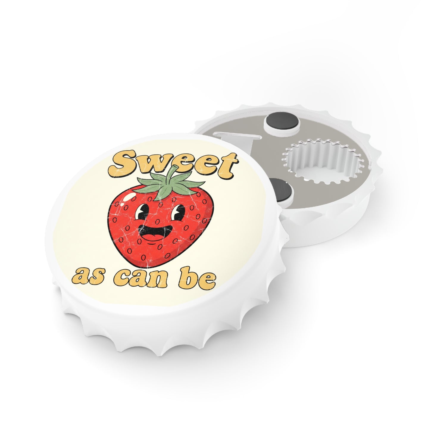 Makea kuin olla ja voi - Magneettinen mansikkapullonavaaja