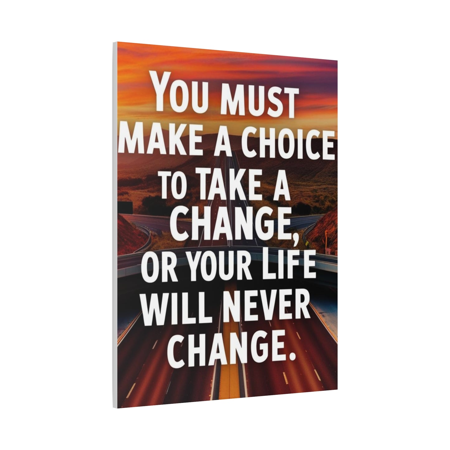 Canvas Inspirational Quote