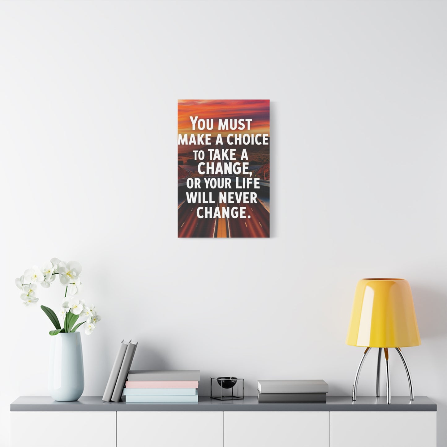 Canvas Inspirational Quote