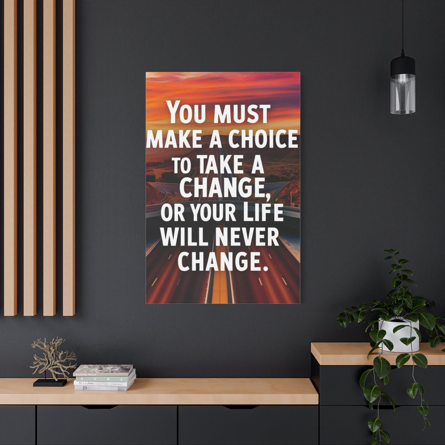 Canvas Inspirational Quote