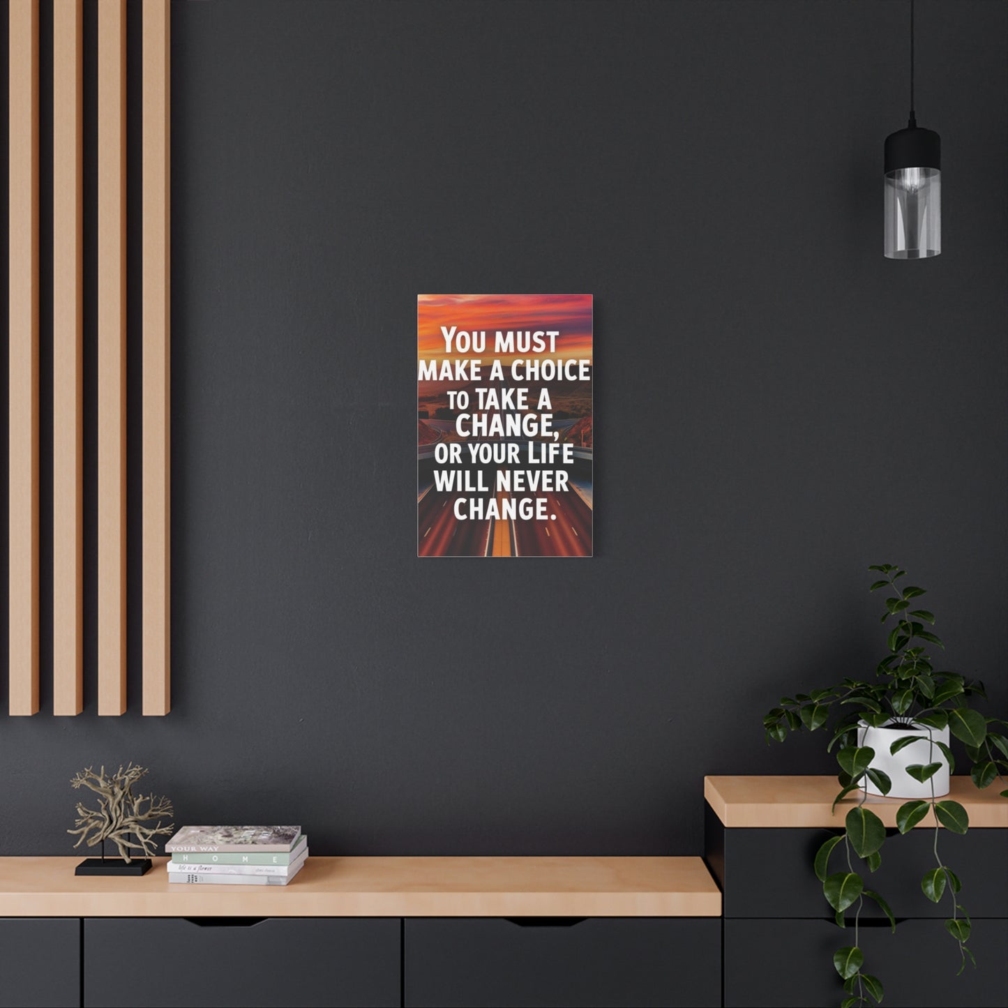 Canvas Inspirational Quote
