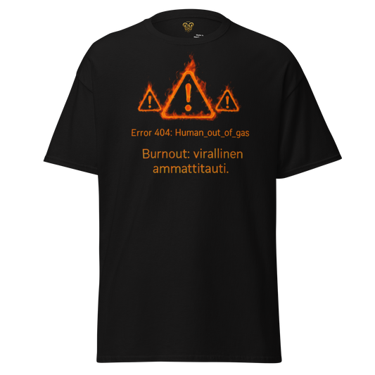 Human Out of Gas - Burnout Tee