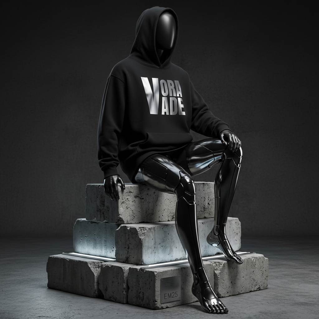 Sweat à capuche oversize Vora Vade