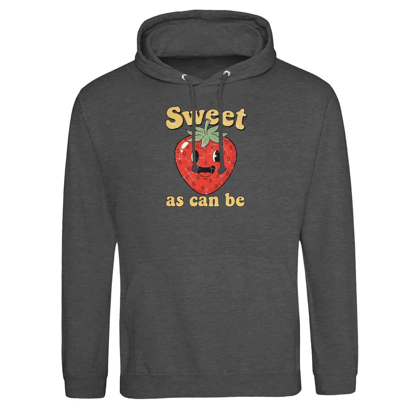 Sweet As Can Be mansikka premium huppari unisex miehille naisille