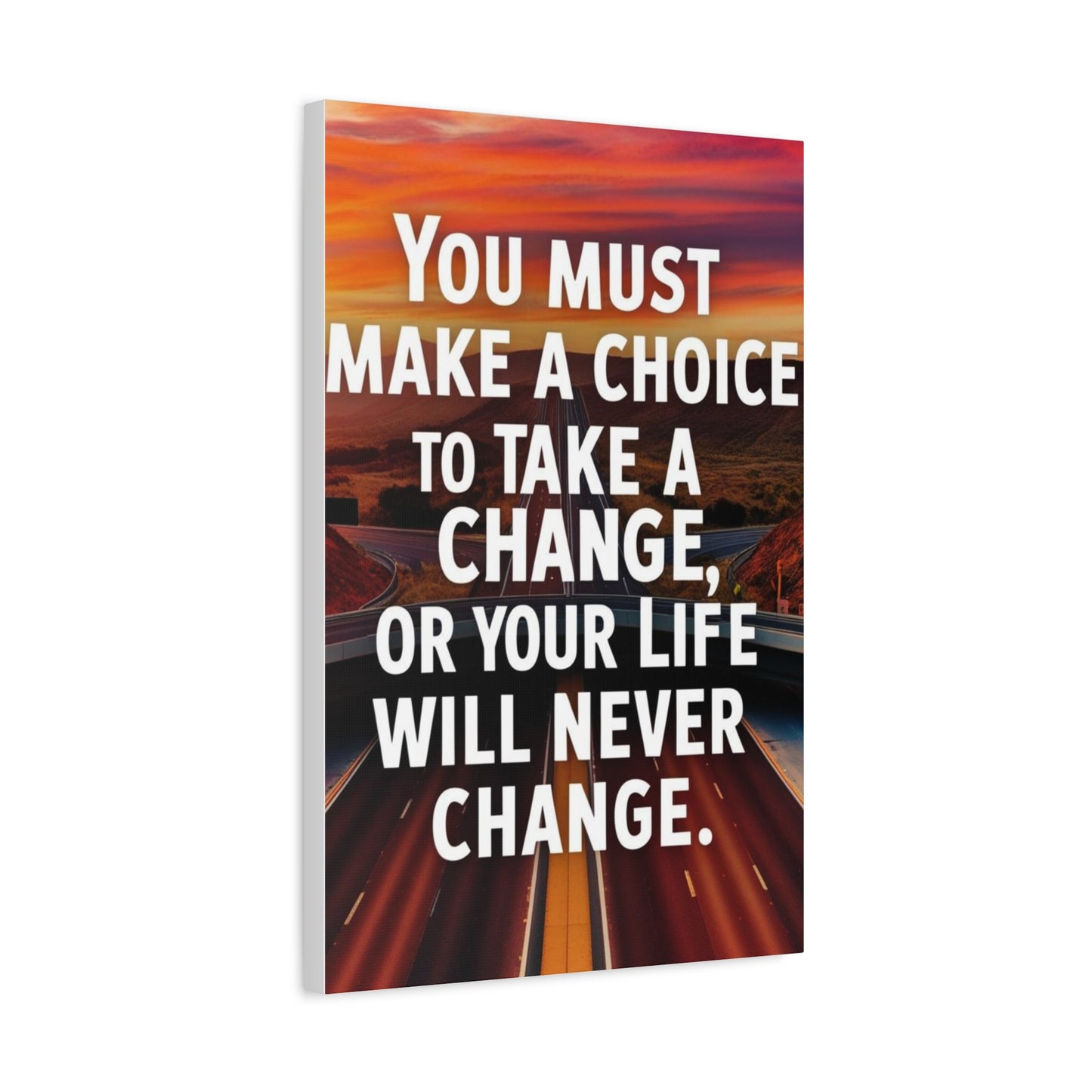 Canvas Inspirational Quote