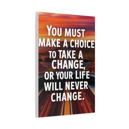 Canvas Inspirational Quote