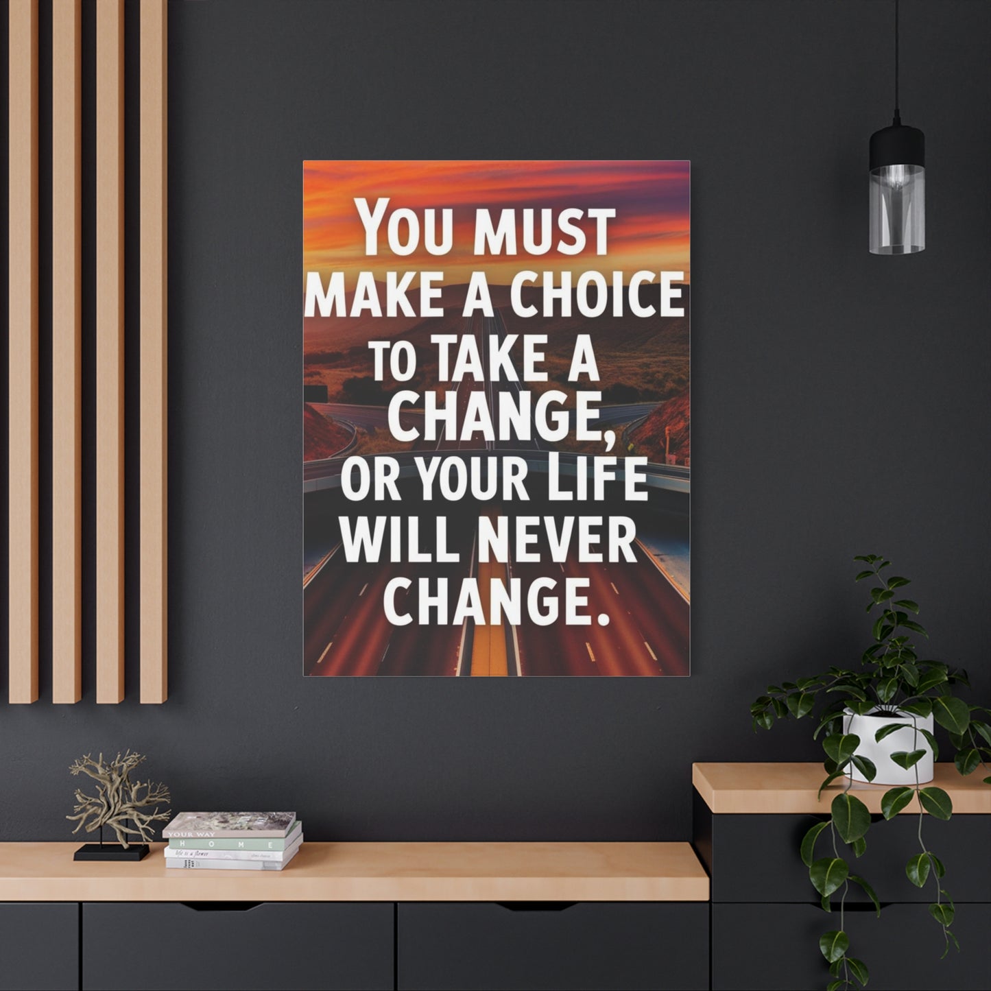 Canvas Inspirational Quote
