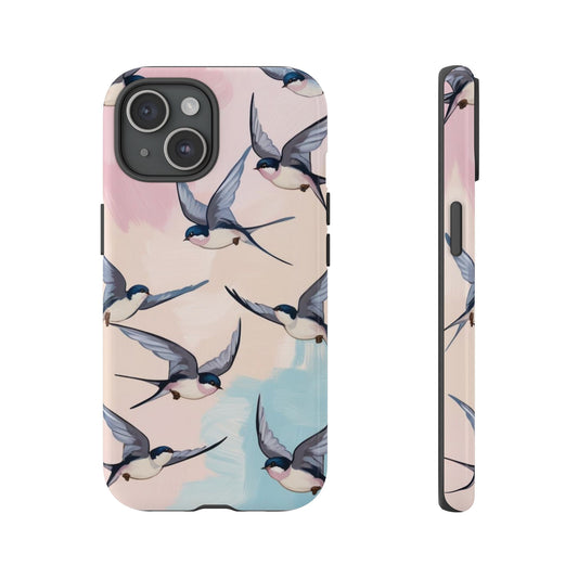 Artistic Bird Phone Case - Tough & Stylish Designs
