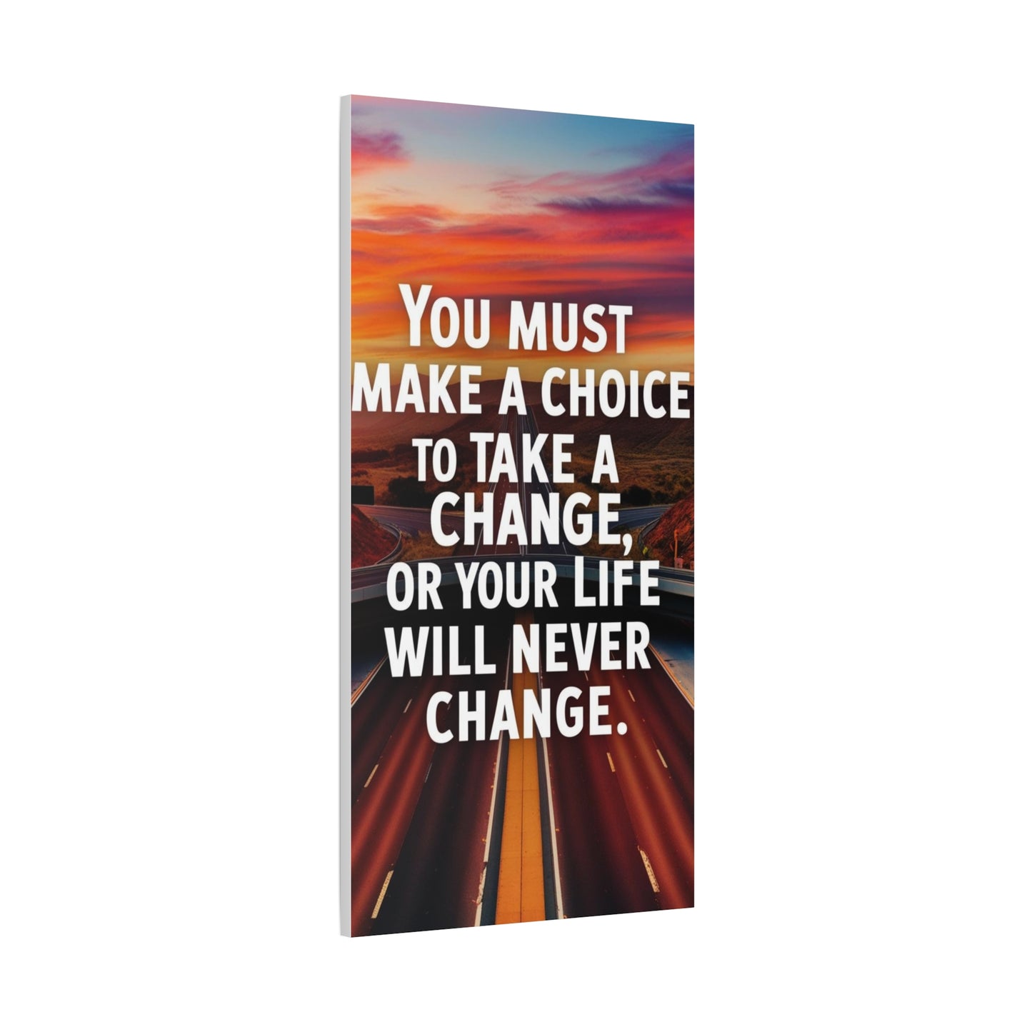 Canvas Inspirational Quote