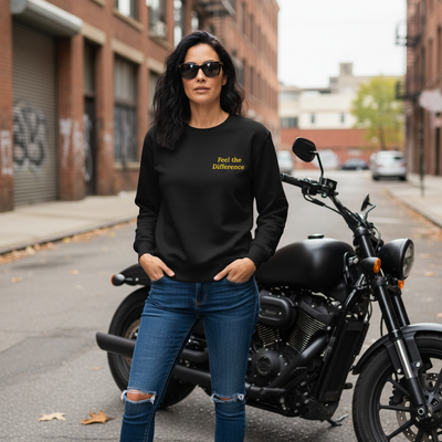 FEELING DIVINE – The Sovereign Sweatshirt Black