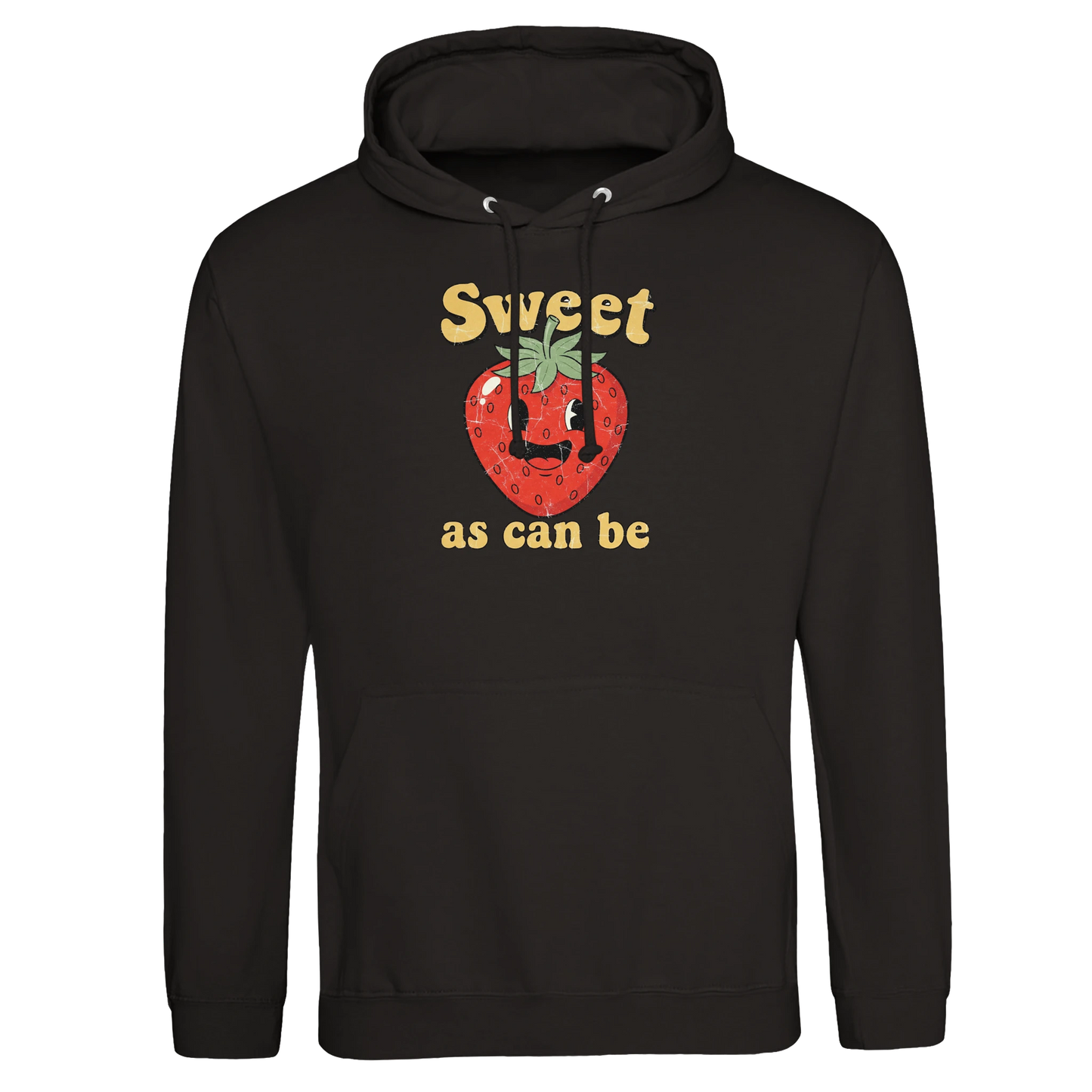 Sweet As Can Be mansikka premium huppari unisex miehille naisille