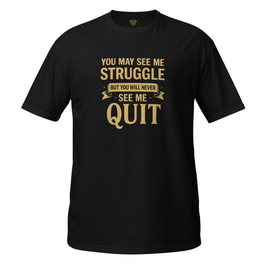 Never Quit Softstyle -t-paita