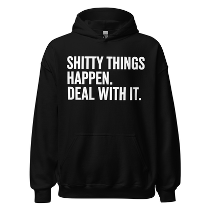 Il arrive des merdes - Sweat à capuche