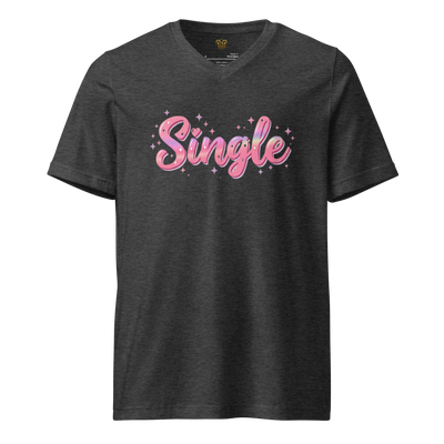 Single Premium V-Neck Tee
